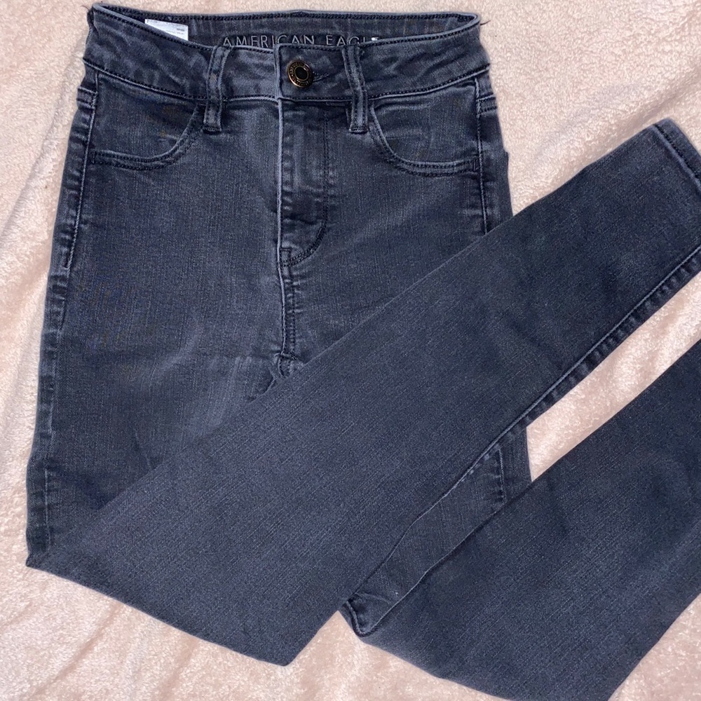 American Eagle Black Skinny Jeans